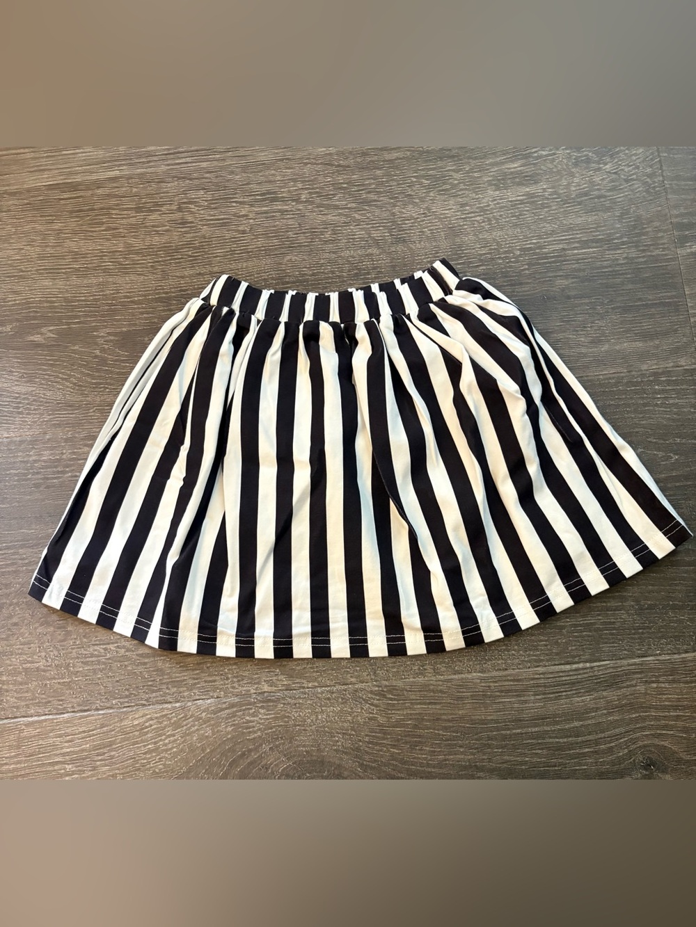 Elisabeth and Faith Halloween Beetlejuice Striped Skirt - Size 6/7